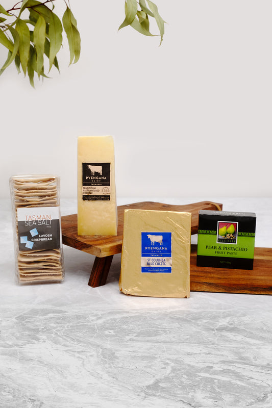 Cheese, Paste and Crackers Grazing Box