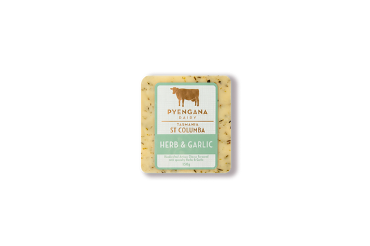 St Columba Herb & Garlic Cheddar 150g