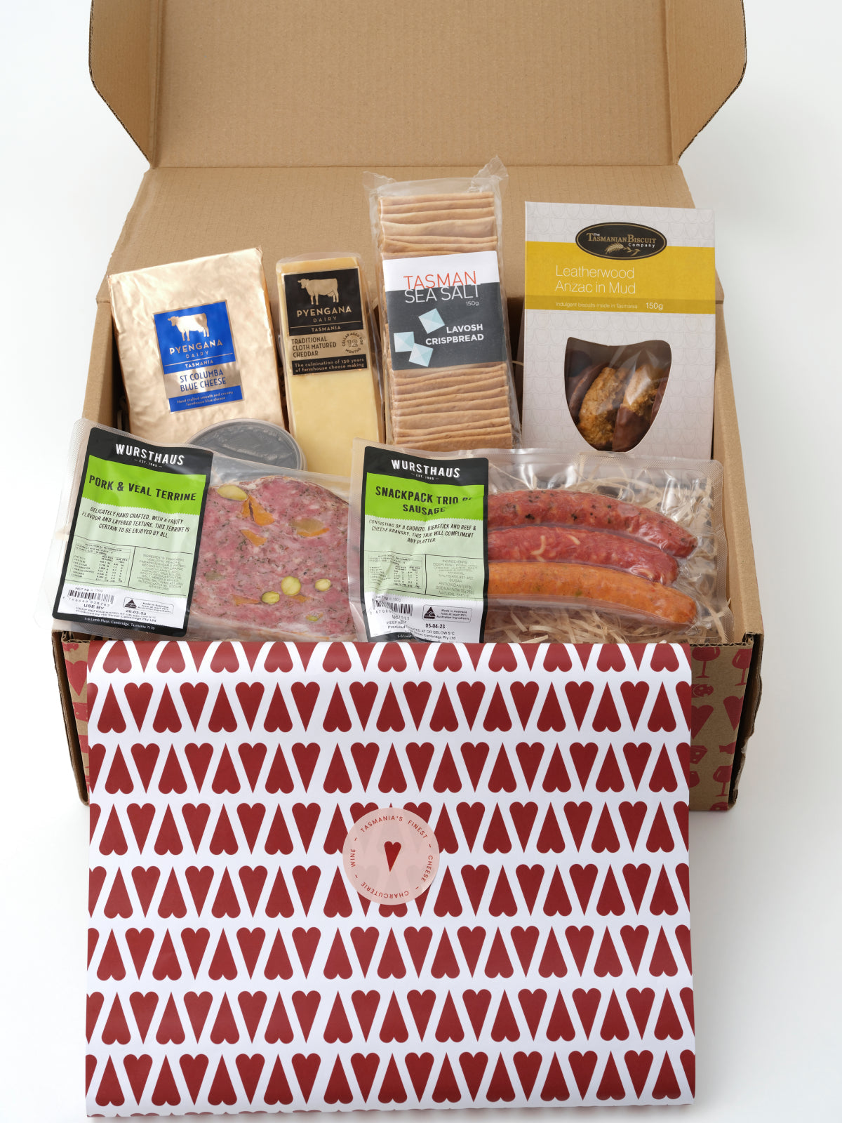 Cheese Charcuterie and Bickies Grazing Box